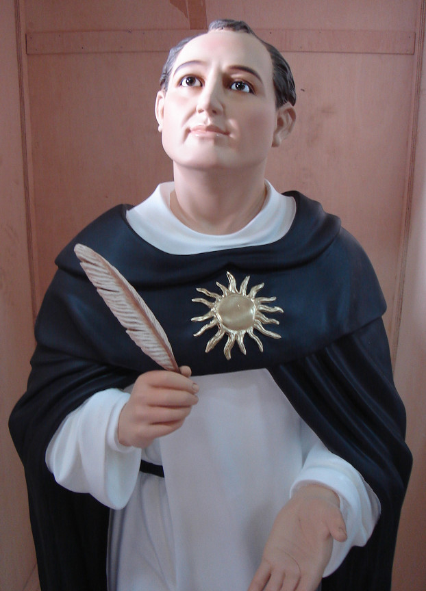 St. Thomas Aquinas Church Statue - 64 Inch - Polymer Resin - Patron ...