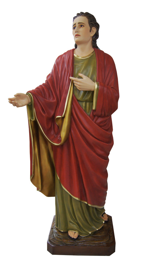 St. John At The Crucifixion Outodoor Church Statue - 72 Inch - Antique ...