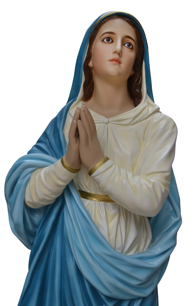 Our Lady of the Assumption Statue - 69 Inch - Hand-painted Polymer Resin