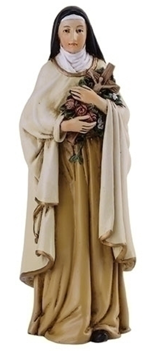 St. Therese Statue - The Little Flower - 4 Inch - Resin - Patron Saint of  Missionaries