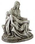 Pieta Church Statue - 21.5 Inch - Stoneresin - Indoor Use Only