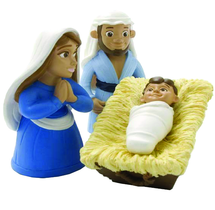 Nativity Set Toy For Children - 17 Piece - Ideal For Little Hands